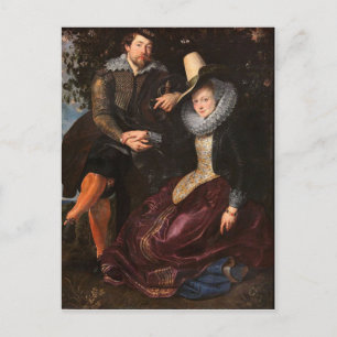 Das Geißblattlaube von Peter Paul Rubens Postkarte