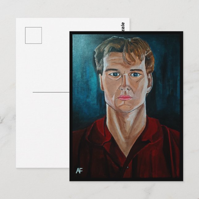 Das Geisterbild von Alfred Fox Postkarte (Vorne/Hinten)