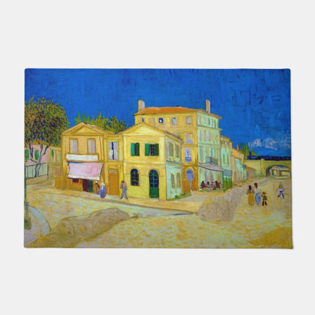 Das Gelbe Haus, Van Gogh Fußmatte (Vorderseite)