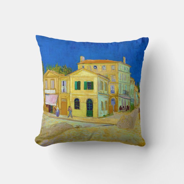 Das Gelbe Haus, Van Gogh Kissen (Vorderseite)