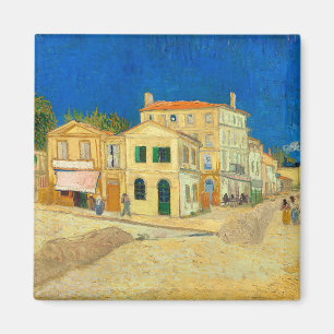 Das Gelbe Haus von Vincent Van Gogh Magnet