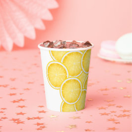 Das Gelbe Party von Lemon Spritz Pappbecher