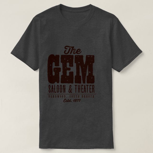 Das Gem Theater T-Shirt (Design vorne)