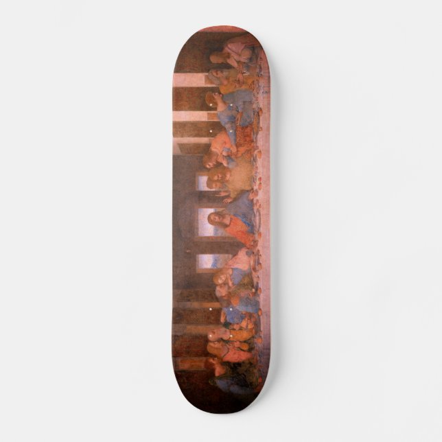 Das Gemälde Das letzte Abendmahl Skateboard (Vorderseite)