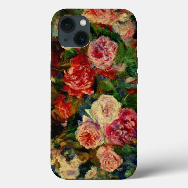 Das Gemälde von Pierre Renoir, Rose, Case-Mate iPhone Hülle (Rückseite)