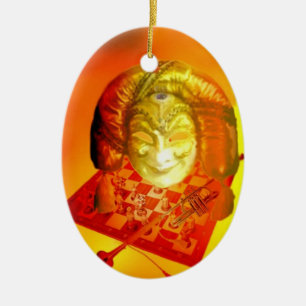 Das Genie Keramik Ornament