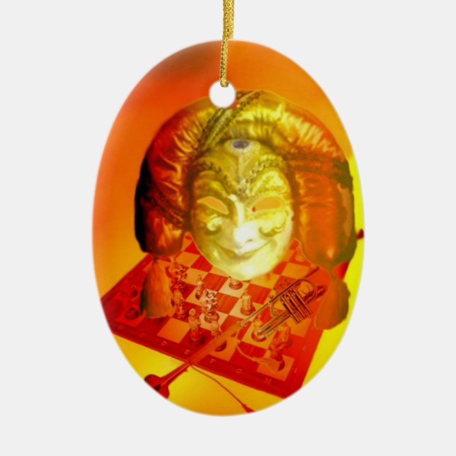 Das Genie Keramik Ornament (Vorne)