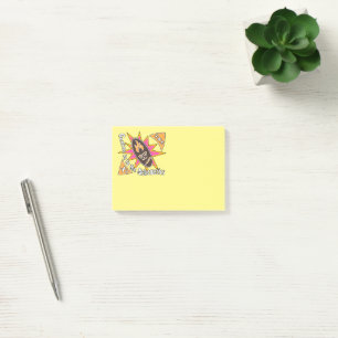 Das Genie steckt in der Mathematik Post-it Klebezettel