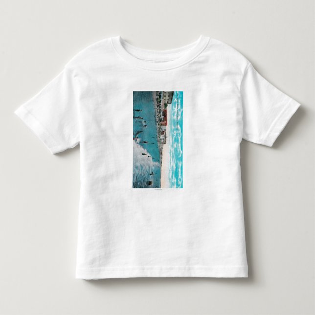 Das Genießen bewegt an Ozean BeachLong Strand, CA Kleinkind T-shirt (Vorderseite)