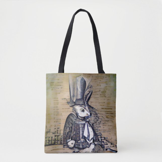 Das Gentleman Rabbit Tasche (Vorderseite)