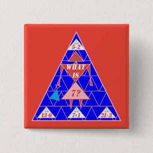 Das geometrics-Button-Dreieck-Alter 7 Button