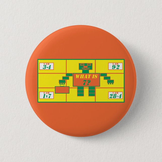 Das geometrics-Button-Rectangle-Alter 7 Button (Vorderseite)