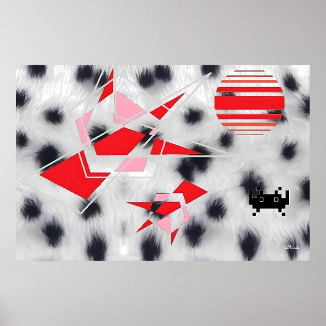 Das geometrische Ding Teil C Poster (Vorne)