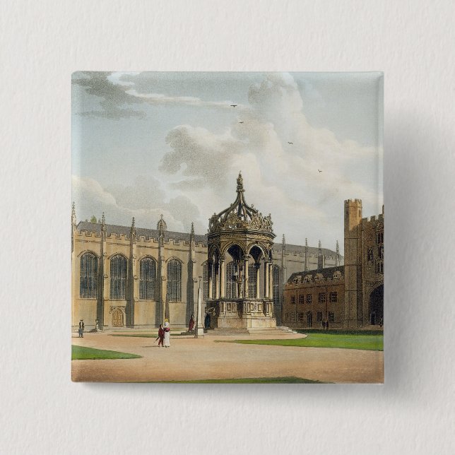 Das Gericht der Dreiheits-Uni, Cambridge, von ' Button (Vorderseite)