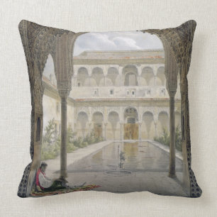 Das Gericht des Alberca im Alhambra, Granada, Kissen