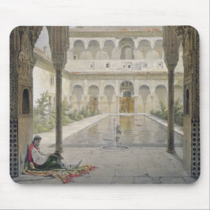 Das Gericht des Alberca im Alhambra, Granada, Mousepad