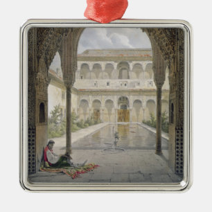 Das Gericht des Alberca im Alhambra, Granada, Silbernes Ornament