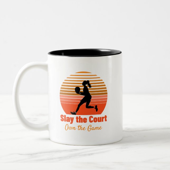 Das Gericht spielen, das Spiel übernehmen Zweifarbige Tasse (Links)