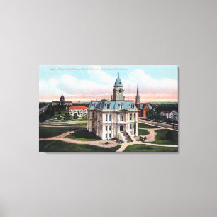 Das Gerichtsgebäude, Post, Hauptstadt Gbd Leinwanddruck