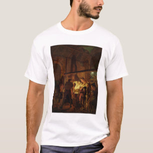 Das Geschäft des Schmiedes (Öl auf Leinwand) T-Shirt