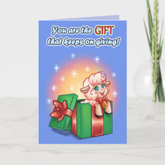 Das Geschenk, das Giving (feat. Lambellyn) Card Be Einladung