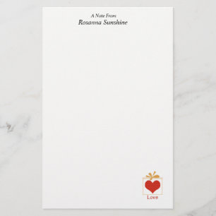 Das Geschenk der Liebe Stationery Briefpapier