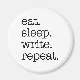 Das Geschenk des Autors im Writer-Journal Magnet