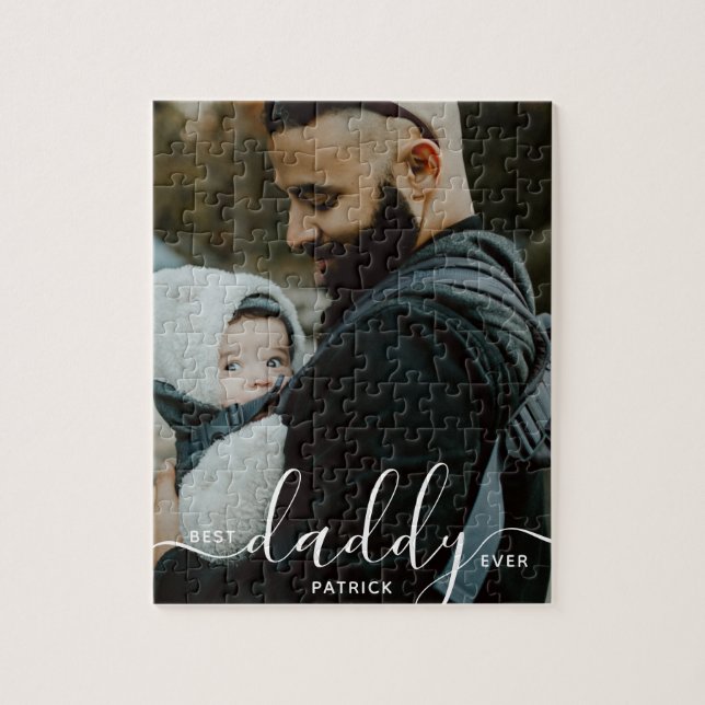 Das Geschenk des besten Papa je Individuelle Name  (Vertikal)