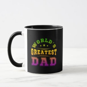 Das Geschenk des größten Vaters zum Vater der Welt Tasse