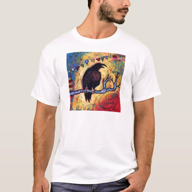 Das Geschenk des Raben T-Shirt (Vorderseite)