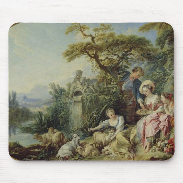 Das Geschenk des Schäfers oder, das Nest Mousepad (Vorne)