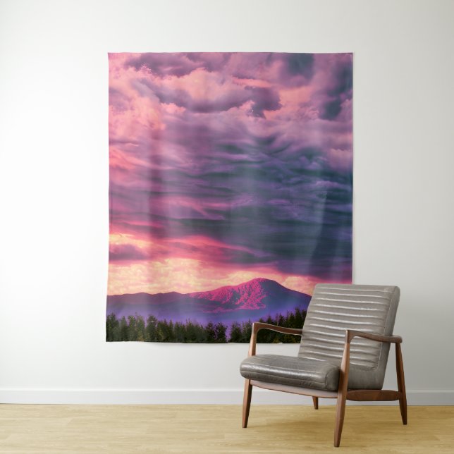 Das Geschenk einer Abend-Rose Wandteppich (Beispiel)