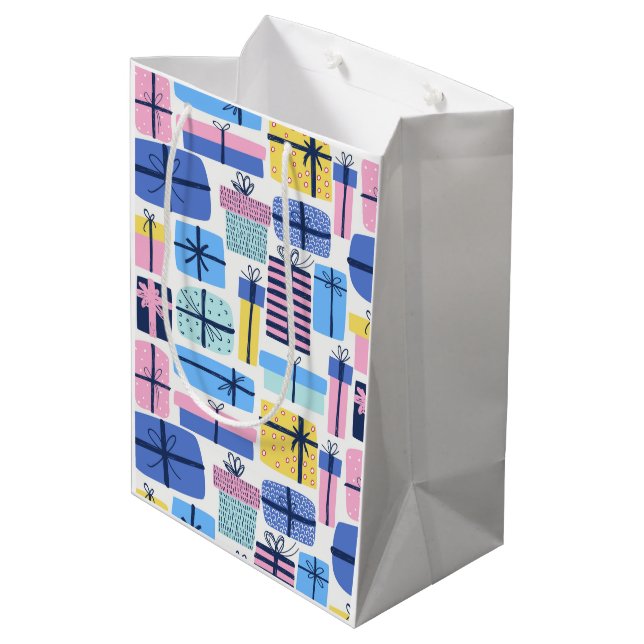 Das Geschenk Mittlere Geschenktüte (Rückseite Schrägansicht)