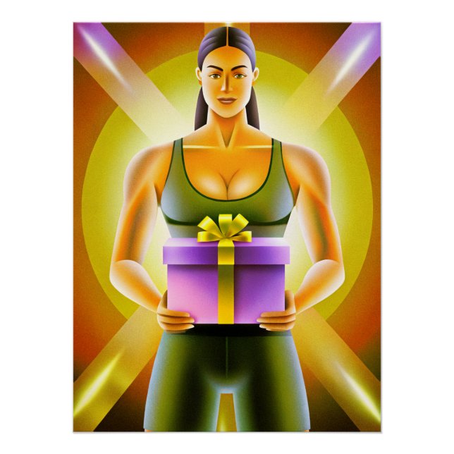 Das Geschenk Poster (Vorderseite)