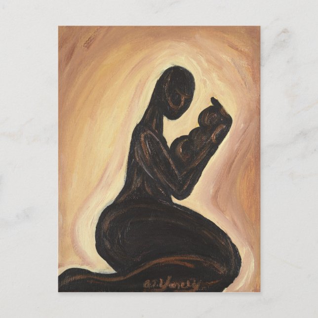 Das Geschenk Postkarte (Vorderseite)