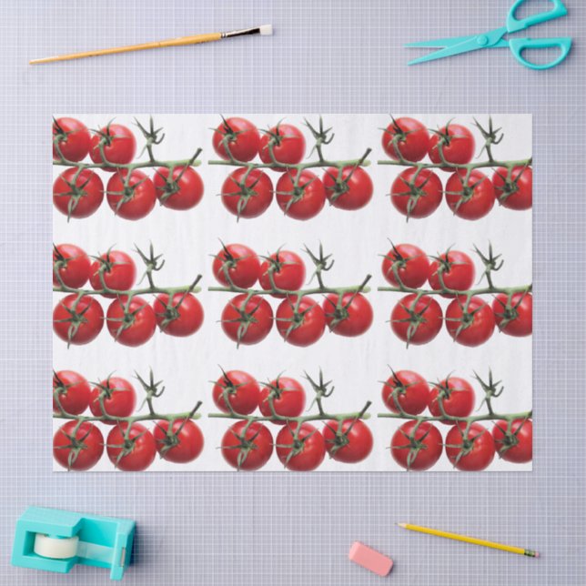 Das Geschenk von Tomaten Seidenpapier (Basteln)