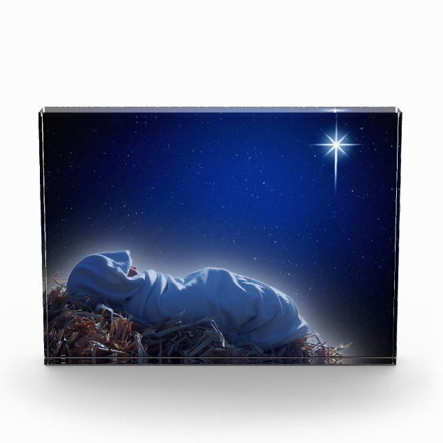 Das Geschenk von Weihnachten Fotoblock (Vorderseite)