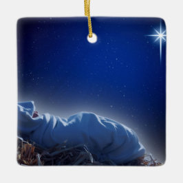 Das Geschenk von Weihnachten Keramikornament
