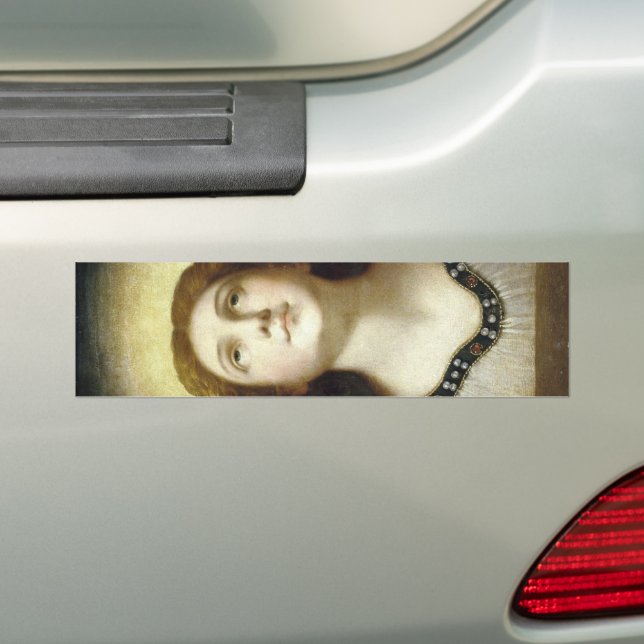 Das gesegnete Soul (Angelic Young Religious Woman) Autoaufkleber (Auf Auto)