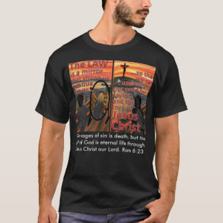 Das Gesetz ist ein Spiegel-T - Shirt