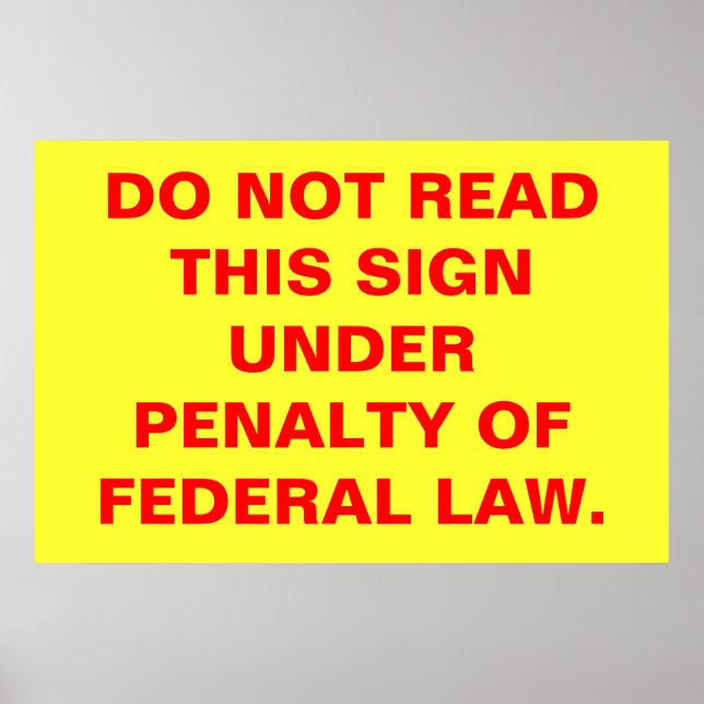 Das Gesetz Poster (Vorne)