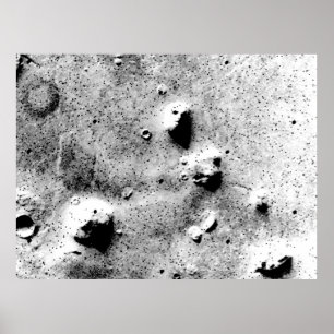 Das Gesicht der Mars Poster
