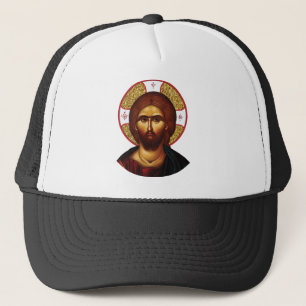 Das Gesicht des heiligen Christi-Symbols Truckerkappe