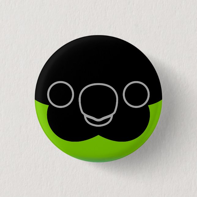 Das Gesicht eines Nanday-Parketts Button (Vorderseite)