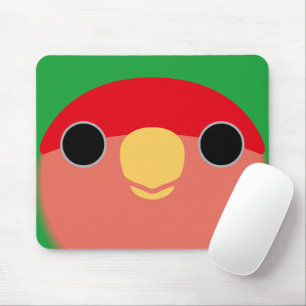 Das Gesicht eines normalen Pfirsichgesichtchen-Lie Mousepad