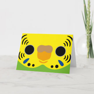 Das Gesicht eines normalen weiblichen Haushalts Karte