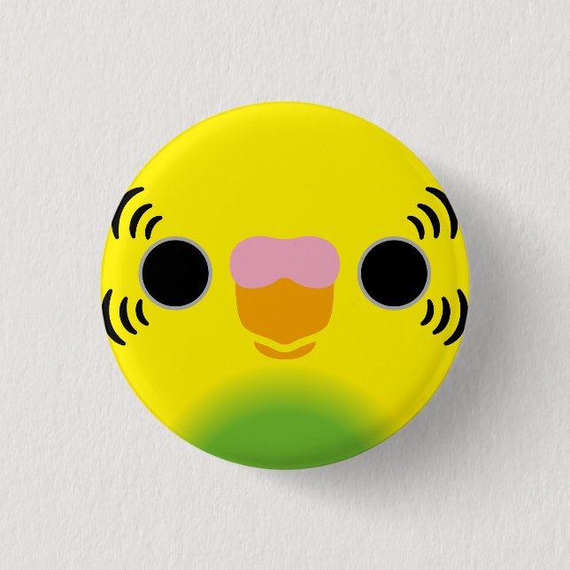 Das Gesicht eines rezessiven Zahlhaushalts Button (Vorderseite)
