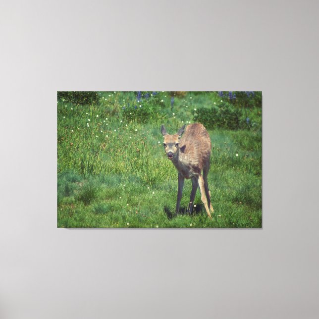 Das Gesicht Leinwanddruck (Vorderseite)