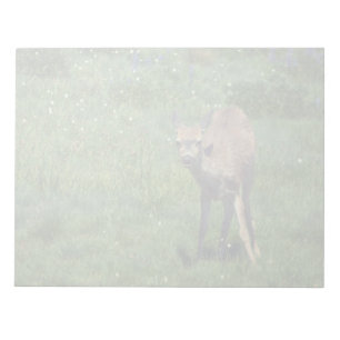 Das Gesicht Notizblock