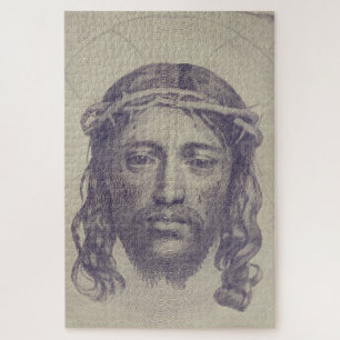 Das Gesicht von Christus auf dem heiligen Schleier